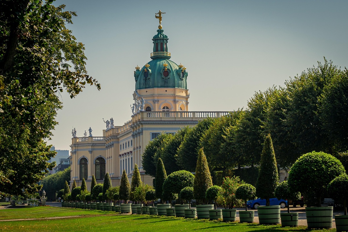 Château de Charlottenbourg, détails dôme, Berlin