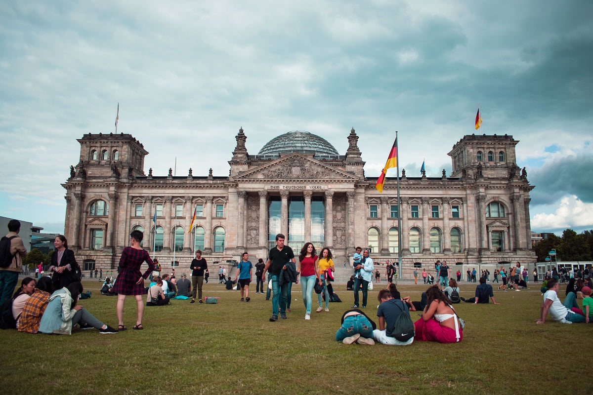 Palais du Reichstag, Berlin Tiergarten