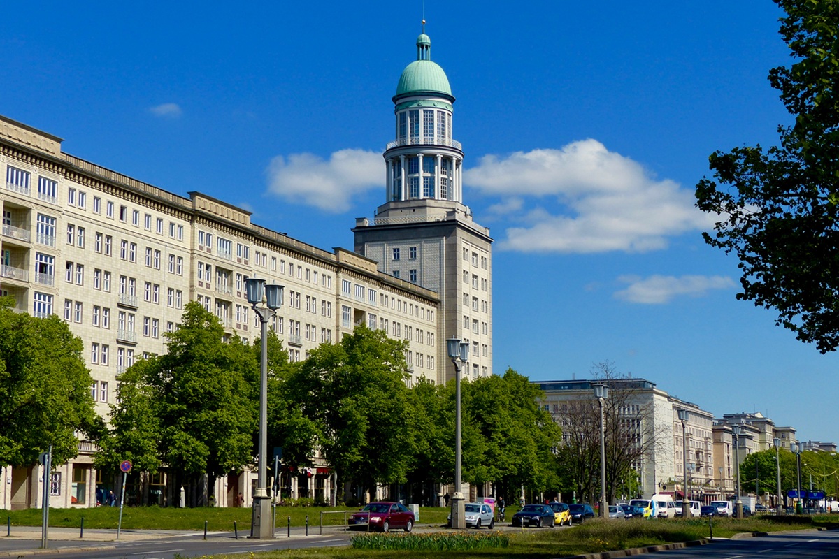 Karl-Marx-Allee à Berlin Friedrichshain