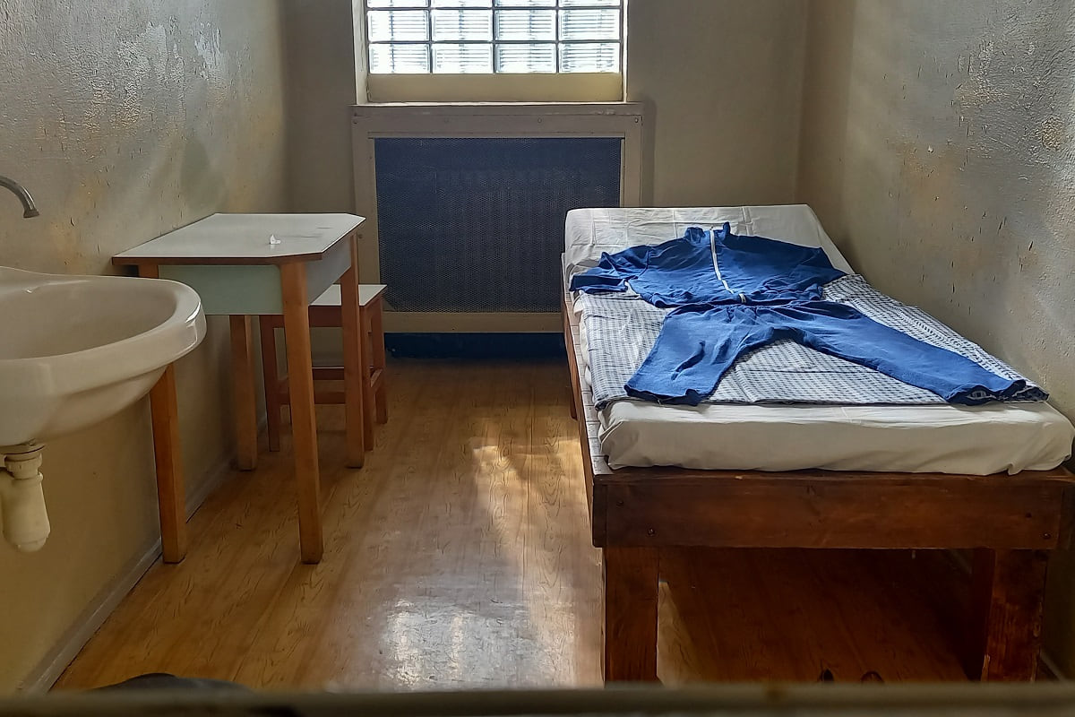 Cellule prisonnier, Mémorial de la Prison de la Stasi, Berlin Hohenschönhausen