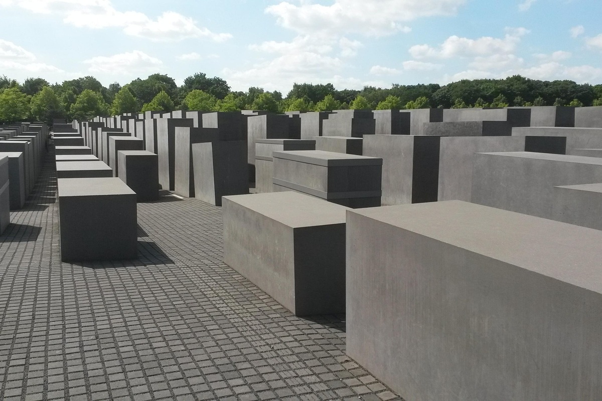 Stèles au Mémorial aux Juifs assassinés d'Europe, Berlin Mitte