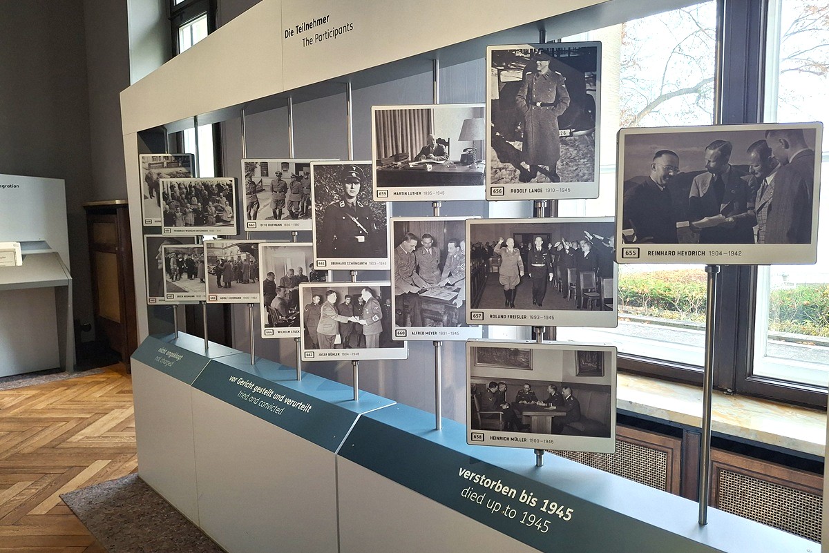 Muséographie à la Maison de la Conférence de Wannsee, Berlin