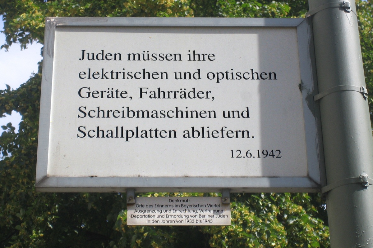 Mémorial des Lieux de Mémoire, Berlin Schöneberg