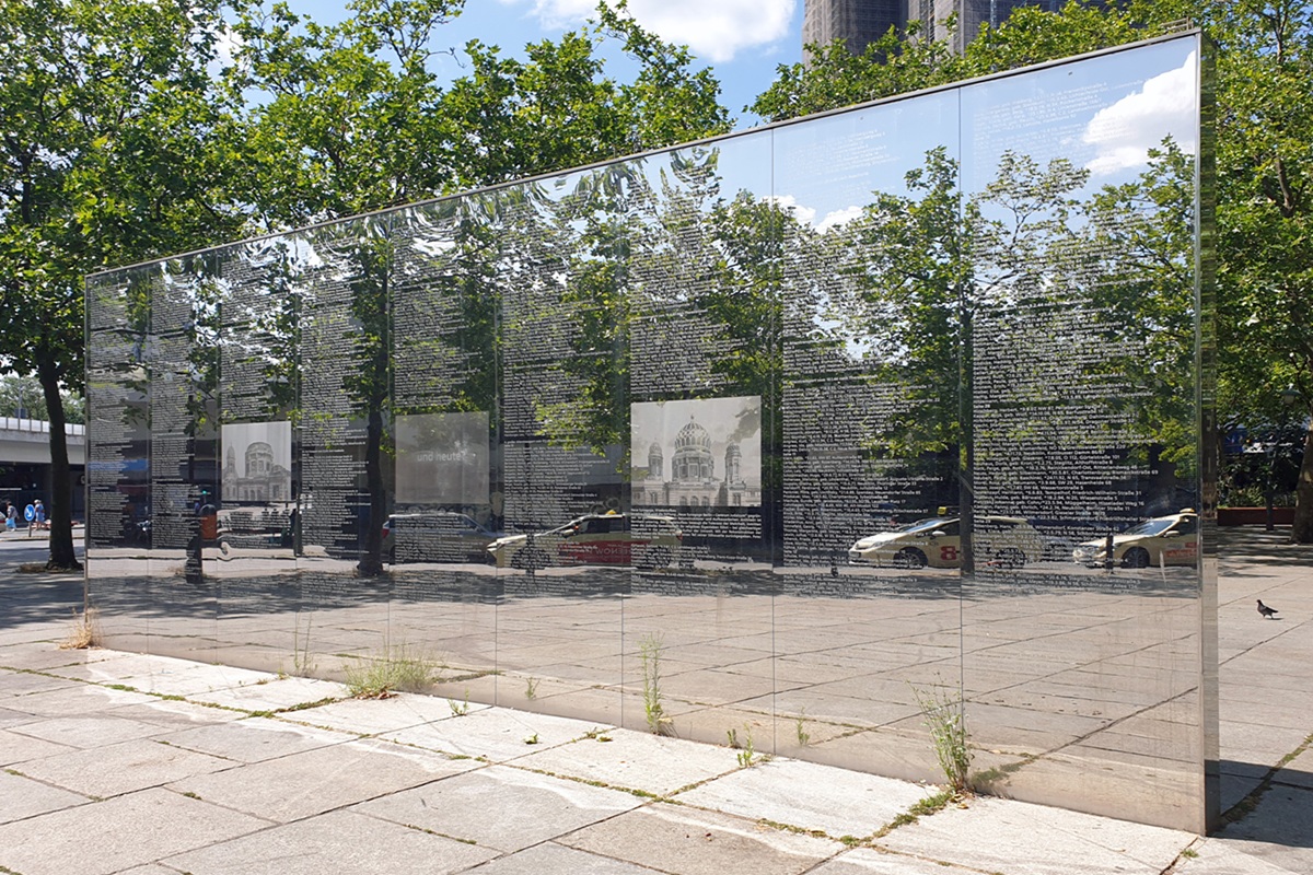 Mémorial du Spiegelwand, Berlin Steglitz