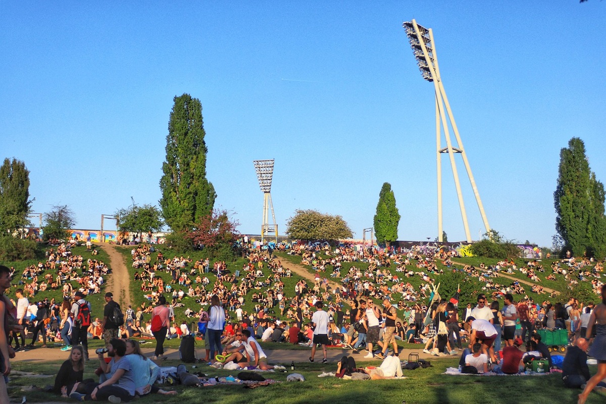 Après-midi au Mauerpark, Berlin