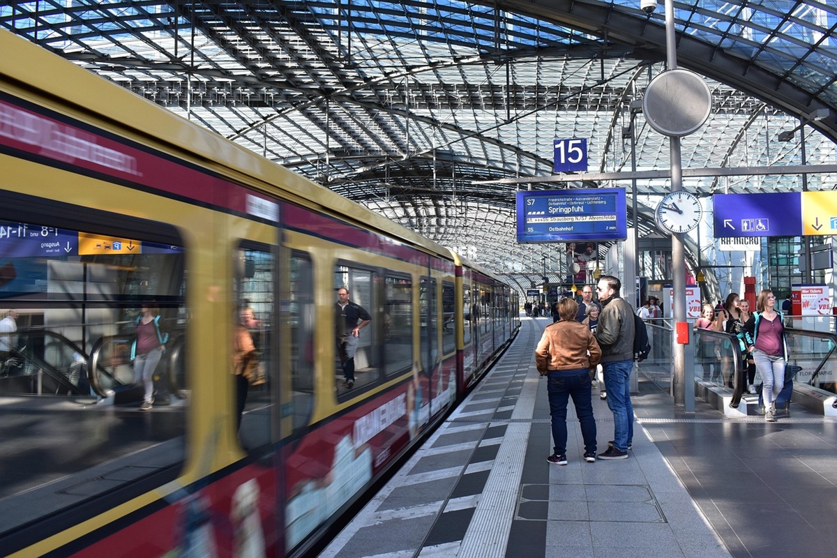 Gare centrale Hauptbahnhof, Berlin